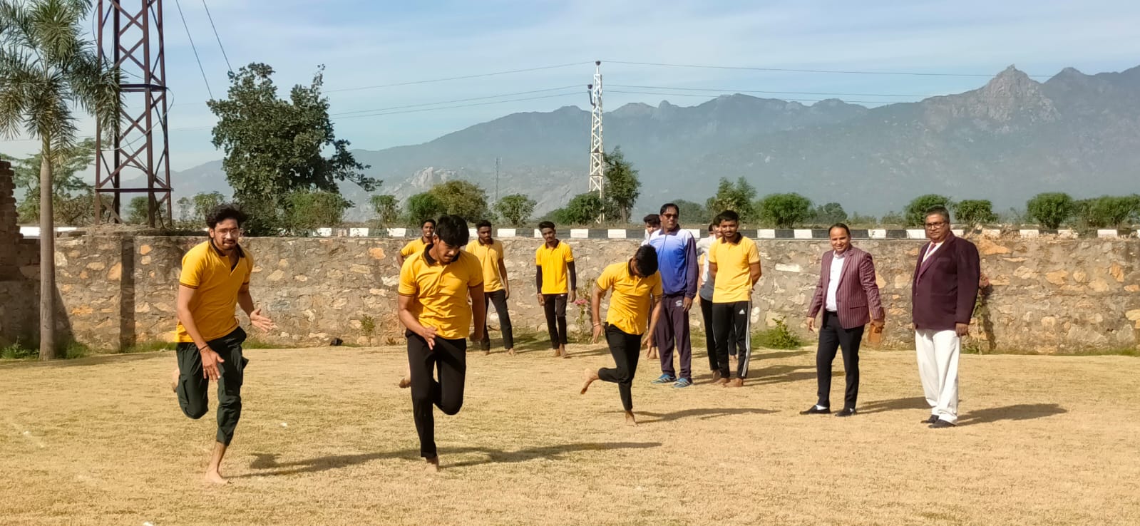 सेन्ट पॉल्स कॉलेज आबूरोड़ में स्पोर्ट्स एनुअल मीट का आयोजन किया गया